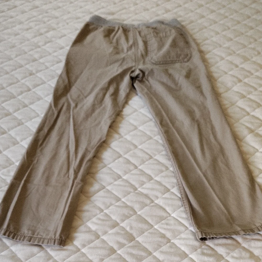 Old Navy ,Kids Tan Casual Pants Relaxed Fit,Size6-7